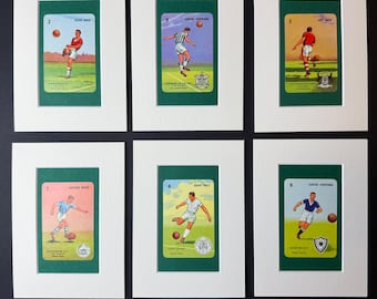 Original 1950s 'Goal' Card - Football Teams I - N