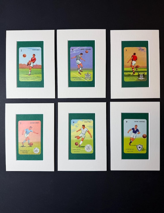 Original 1950s 'Goal' Card - Football Teams I - N
