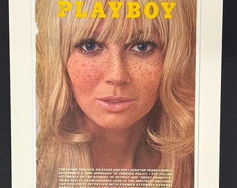 Playboy Magazine - Original August 1969 Vintage Cover