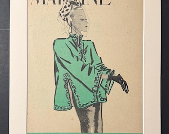 Martine Magazine - Original 25th May 1946 Vintage Cover