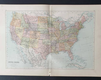 United States - Original 1903 map