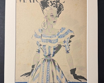 Martine Magazine - Original 11th May 1946 Vintage Cover