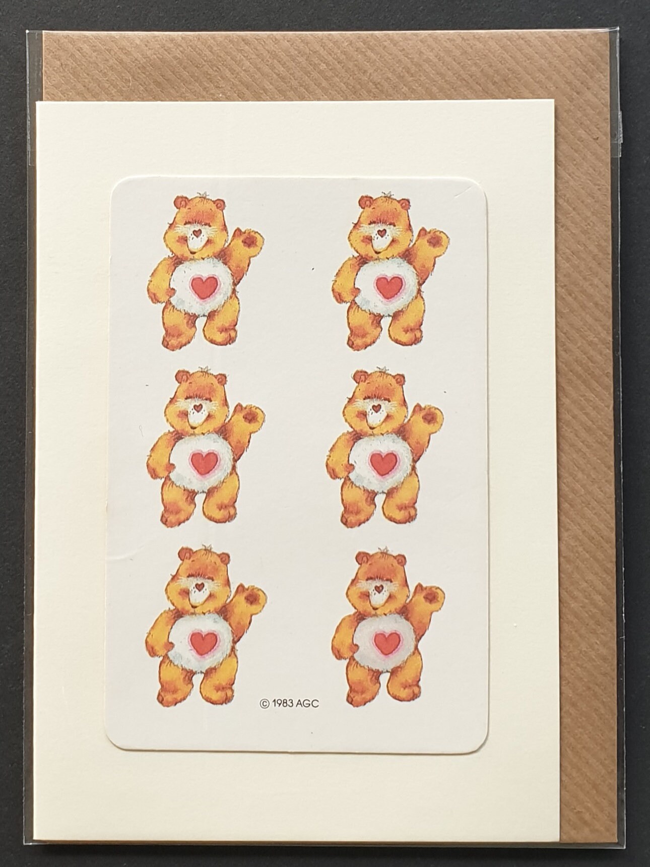 Tenderheart Bear Original vintage Care Bear �How Many Etsy