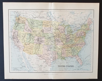 United States - Original 1902 map