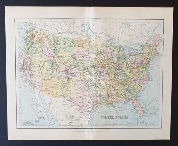 United States - Original 1902 map