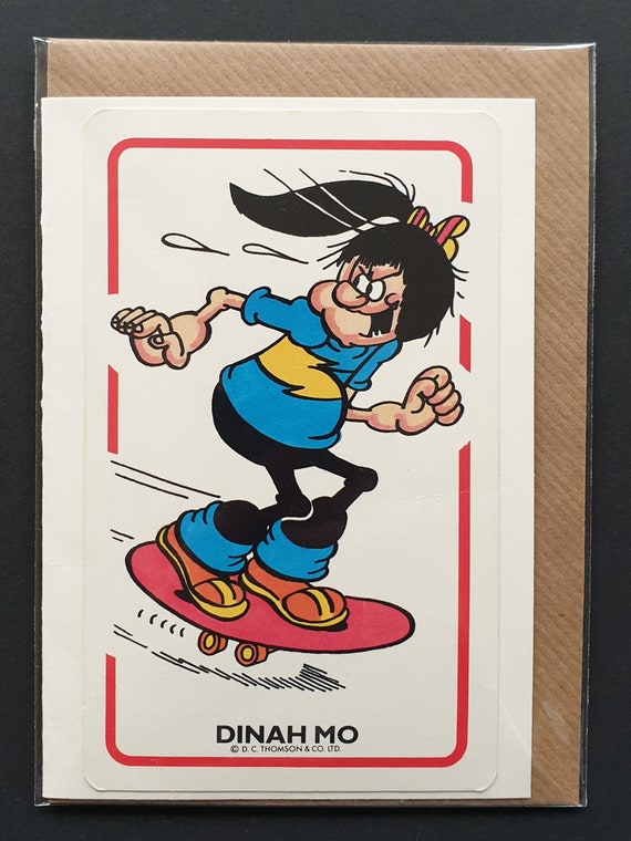 Dinah Mo - Original vintage Dandy Comic cards