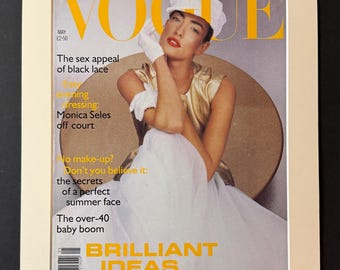 British Vogue - Original May 1992 Vintage Cover