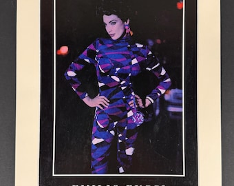 Emilio Pucci - Original Vintage 1991 British Vogue Advert