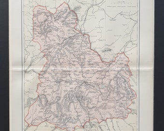 Brecknock - Original 1895 County Map