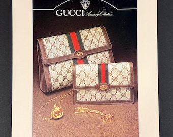 Gucci - Original August 1981 Vintage Advert