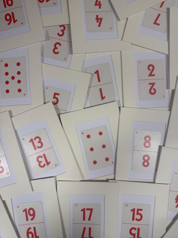 Original Vintage Gambo Number Card In Mount