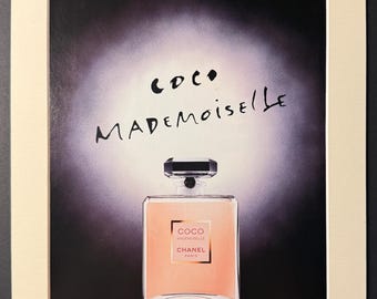 Chanel Coco Mademoiselle - Original January 2009 Advert | Luxury Perfume Room Decor