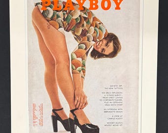 Playboy Magazine - Original September 1972 Vintage Cover