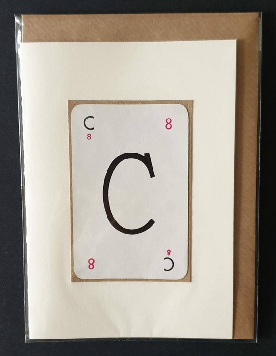 Original vintage Lexicon letter card - C