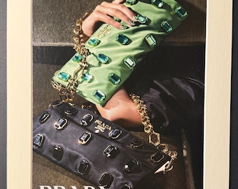 Prada - Original January 2009 Advert | Luxury Fashion Room Decor