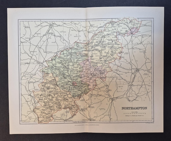 Northampton - Original 1895 County Map