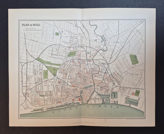 Hull - Original 1895 County Map