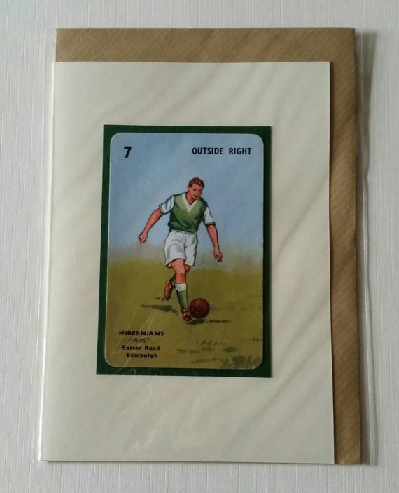 Original 1950s 'Goal' card Hibernians