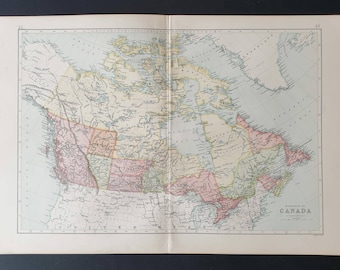 Canada - Original 1903 map