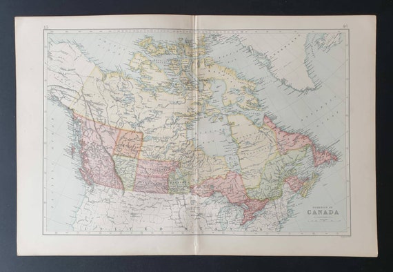Original 1903 map - Canada