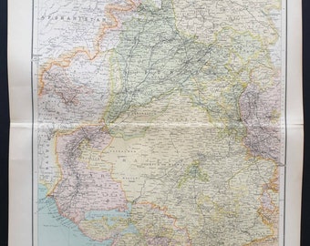 India Section 1 - Original 1899 map
