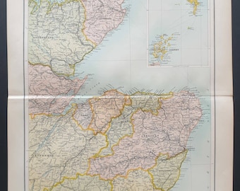 Scotland Section 2 - Original 1899 map