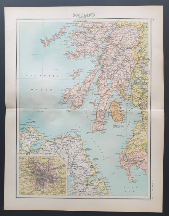 Original 1899 map - Scotland Section 3