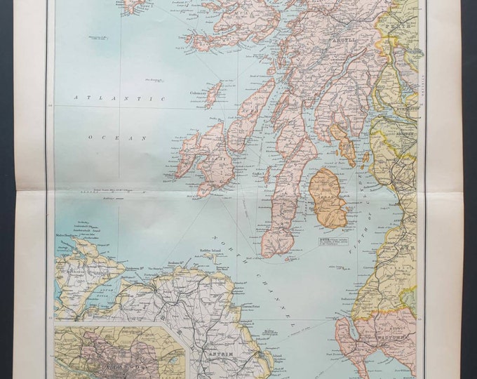 Original 1899 map - Scotland Section 3