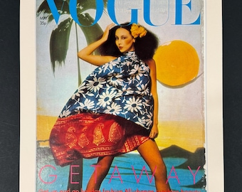 British Vogue - Original May 1974 Vintage Cover