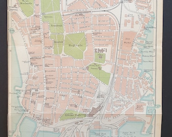 Southampton - Original 1930 map