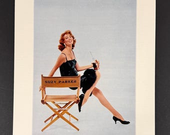 Suzy Parker, photographed by Richard Avedon - Original March 1959 Vintage Fashion Print