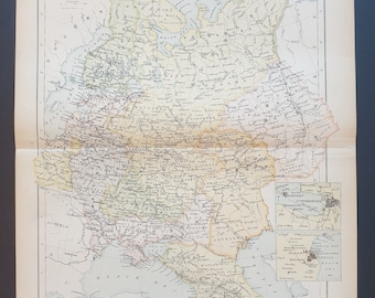 Russia - Original 1898 map