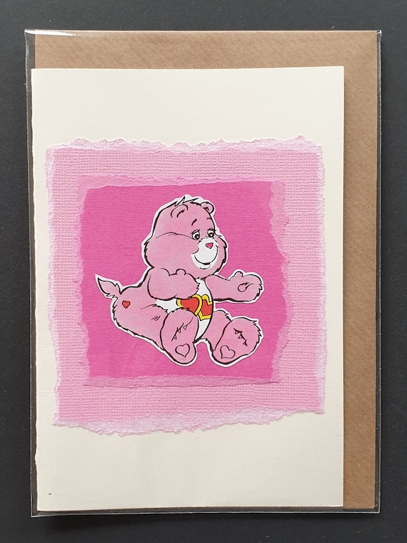 Love A Lot Bear - Original vintage Care Bear cards