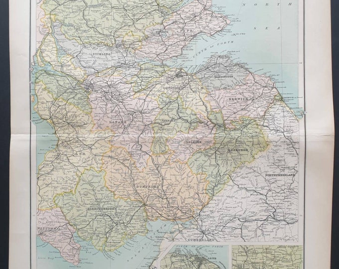Original 1899 map - Scotland Section 4