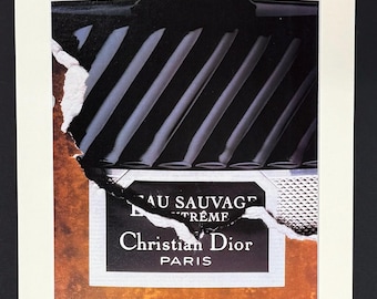 Christian Dior - Eau Sauvage - Original May 1986 Vintage Advertisement
