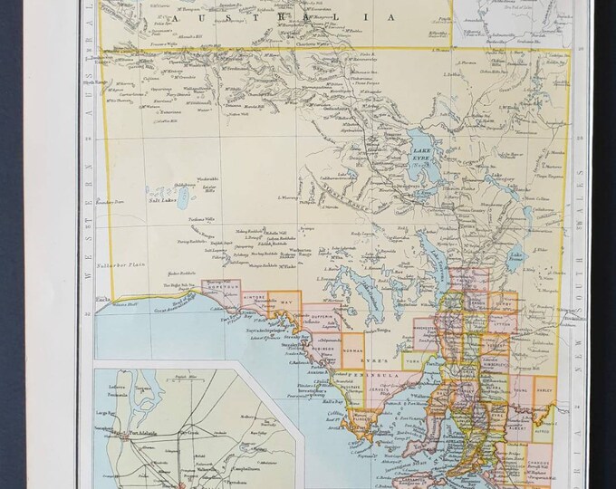 Original 1899 map - South Australia