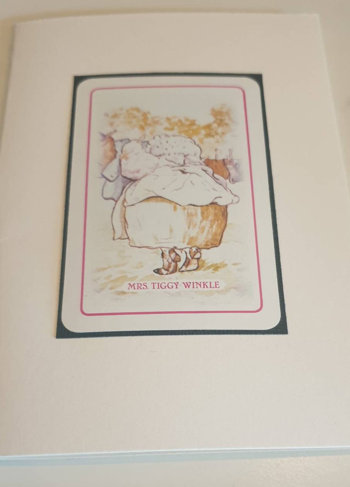 Vintage Beatrix Potter greetings card | Etsy