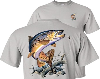 Brown Trout Fishing T-Shirt