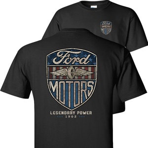 Vintage Ford Motors T-Shirt Legendary Power 1903
