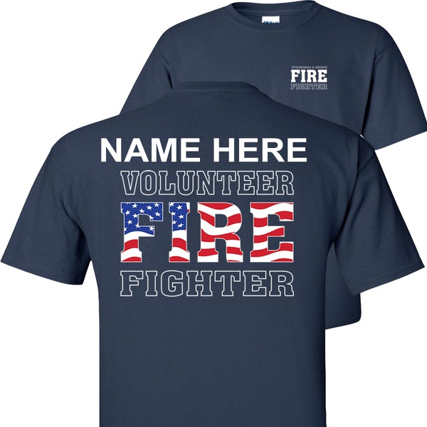Firefighter T Shirt - Etsy