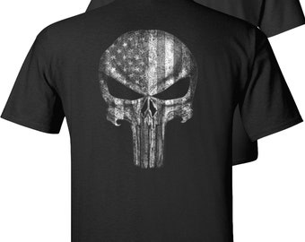 Punisher T Shirt Etsy