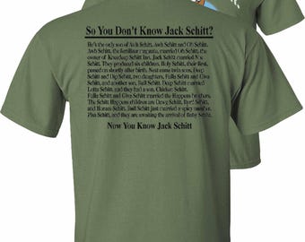 I Know Jack Schitt T-Shirt or Long Sleeve