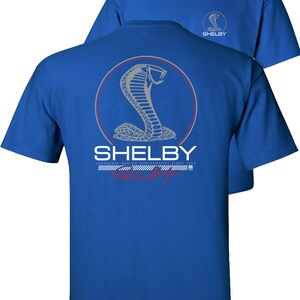 Shelby Legendary Racing T-Shirt Royal Blue T-Shirt
