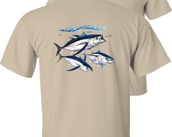 Albacore Fishing T-shirt, Bluefin, Tuna Fisherman 