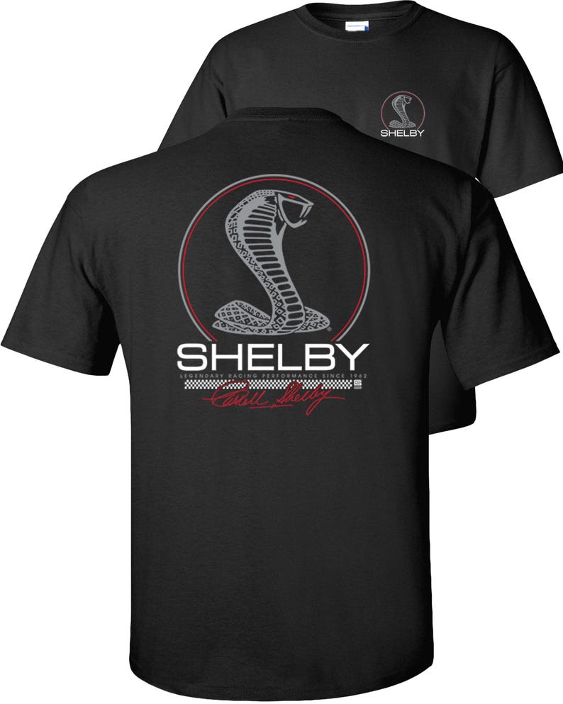 Shelby Legendary Racing T-Shirt Black T-Shirt