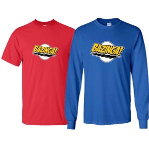 Kids Bazinga T-Shirt or Long Sleeve
