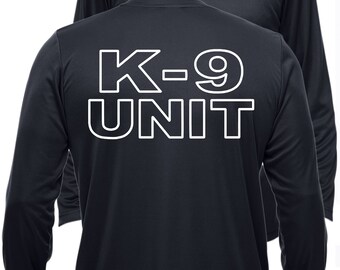 long sleeve police k9 shirts