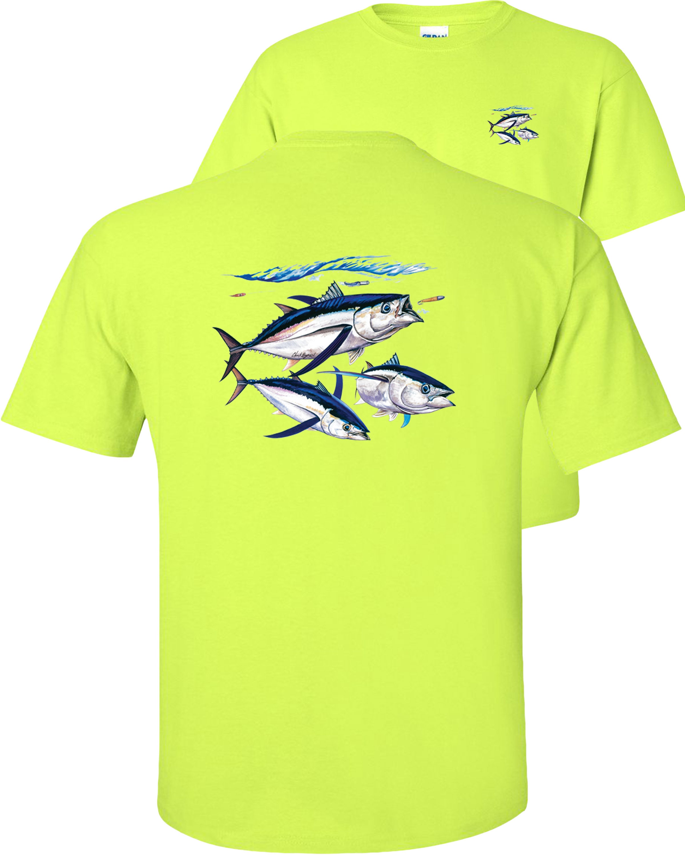 Albacore Tuna TShirt Yellowfin Fishing Short and Long Sleeve Etsy