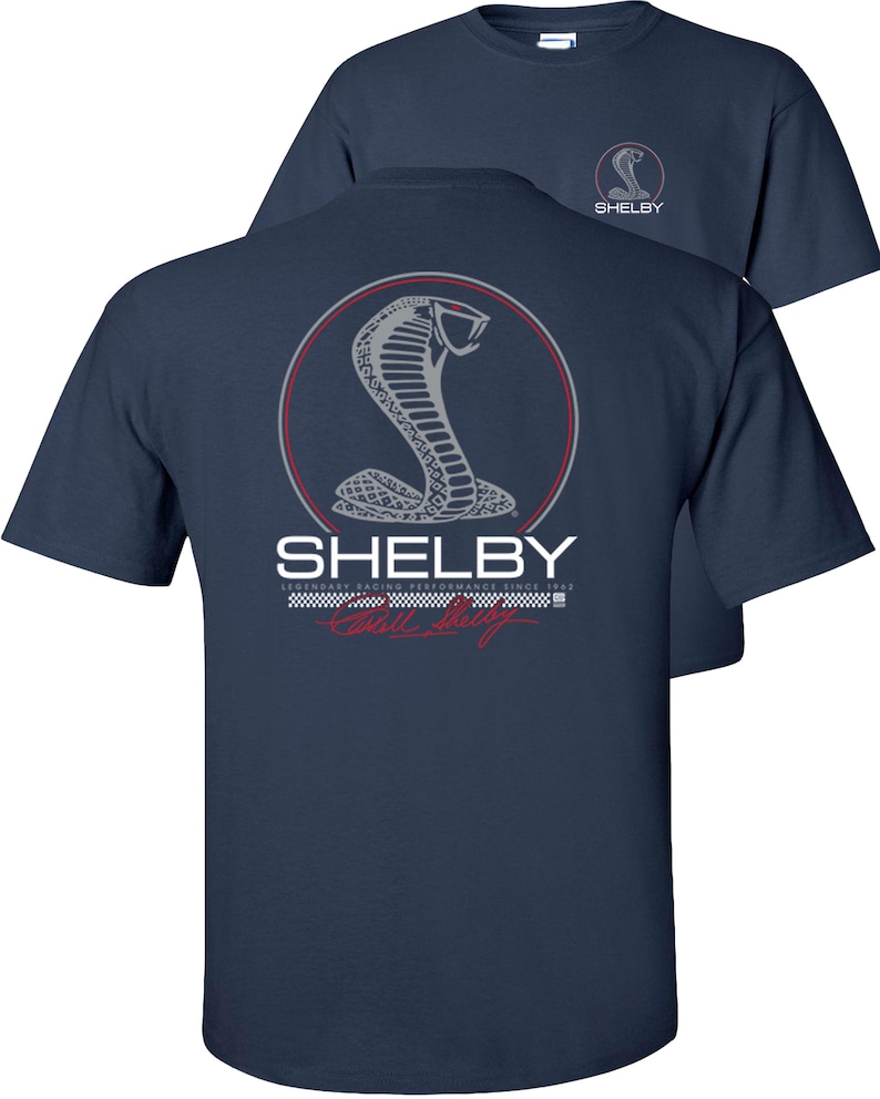Shelby Legendary Racing T-Shirt Navy T-Shirt