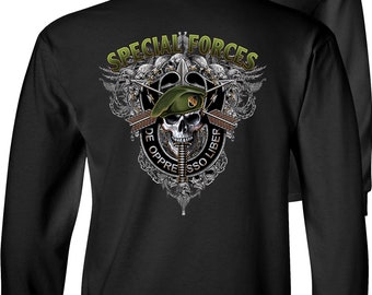 Special Forces T-shirt Chest Crest Army 